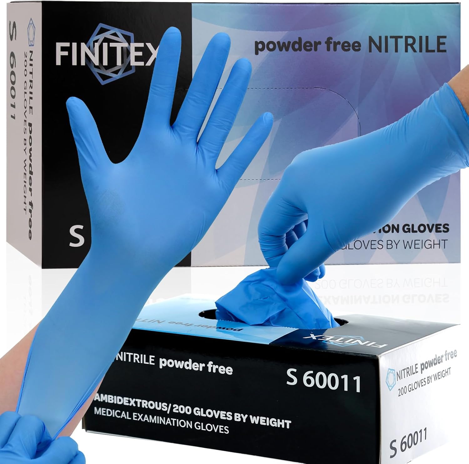 Blue Nitrile Exam Gloves - 200 – Exam Glove Nitrile Bewertung und Preis