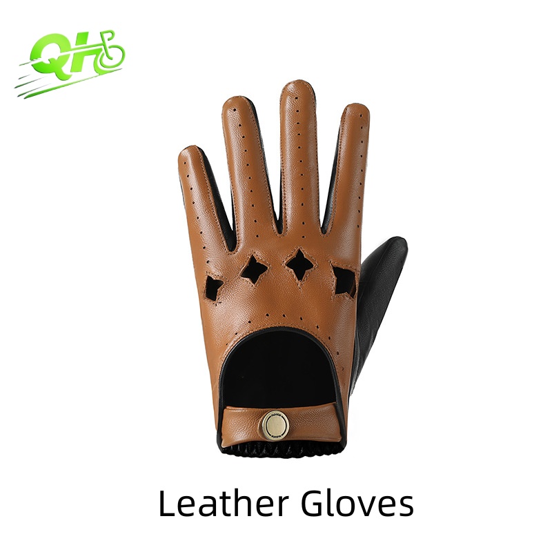 Men Leather Gloves Motorcycle  – Leather Driving Glove Bewertung und Preis