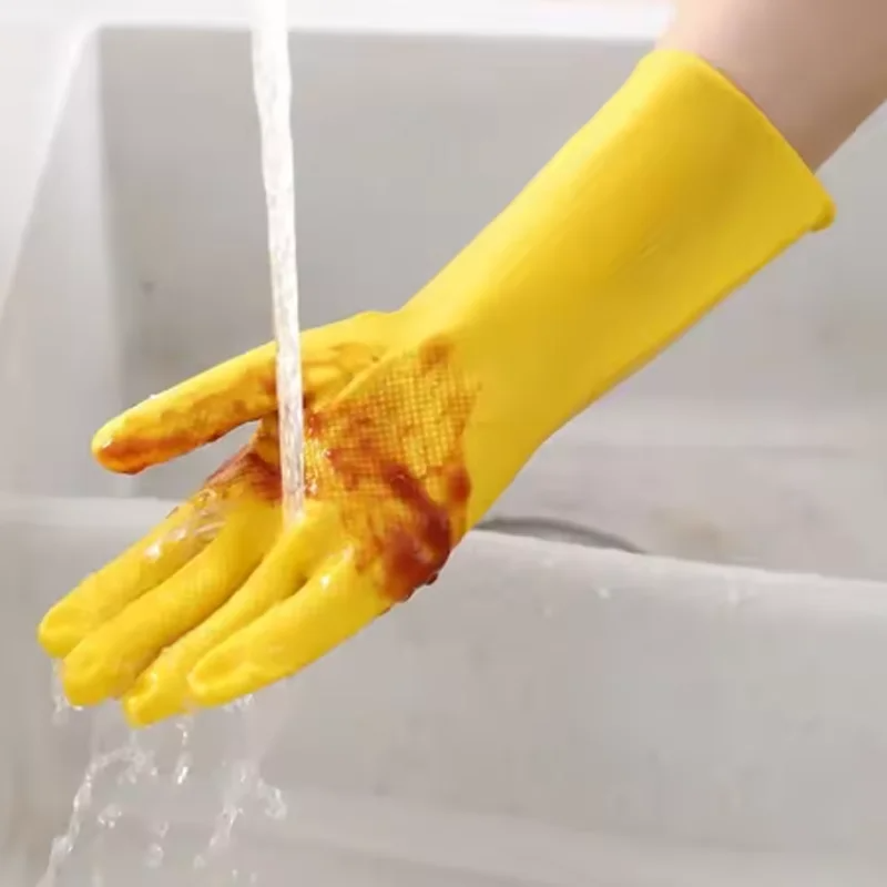 1-10PCS Housework Gloves House – Dish Glove Rubber Bewertung und Preis