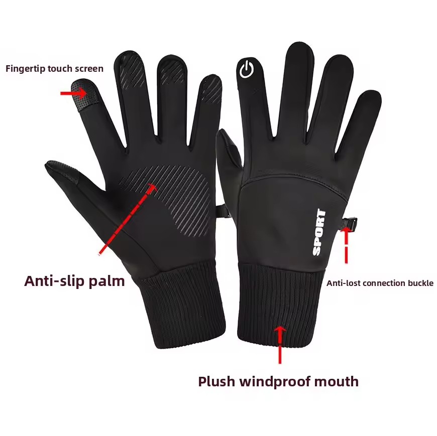 Black Winter Warm Full Fingers – Ski Glove Waterproof Bewertung und Preis