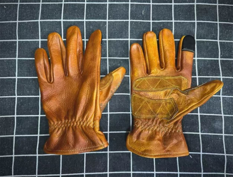 Handmade Genuine Leather Retro – Motorcycle Glove Knuckle Bewertung und Preis