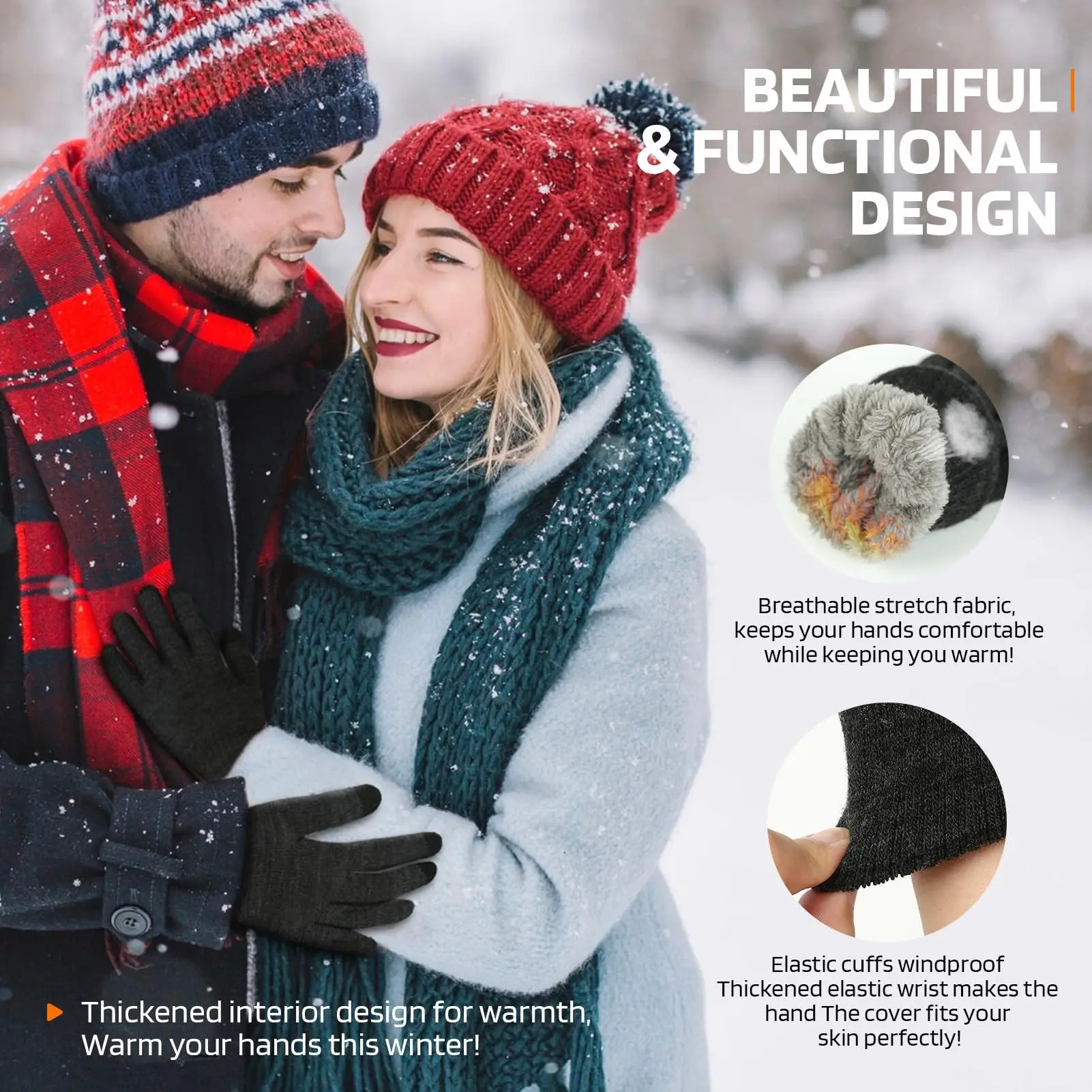 1-5Pairs Winter Outdoor Sports – Magic Touch Glove Bewertung und Preis
