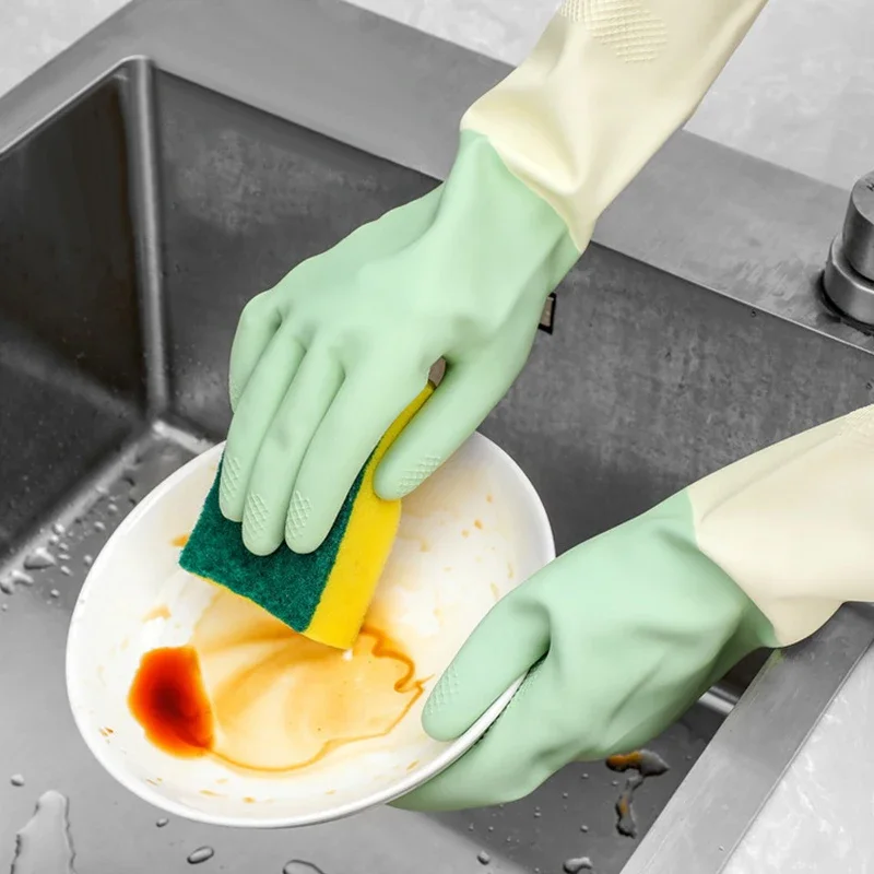 Thickened Kitchen Gloves, Dish – Dish Glove Rubber Bewertung und Preis