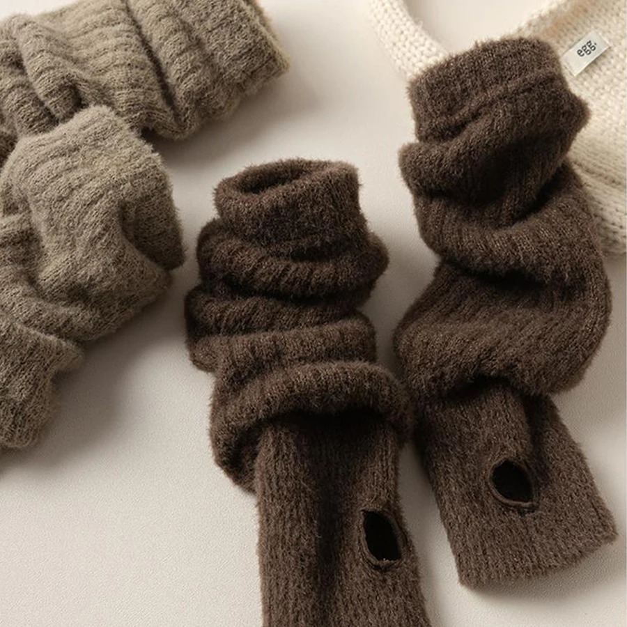 Winter Warm Long Sleeves Glove – Fingerless Glove Knit Bewertung und Preis