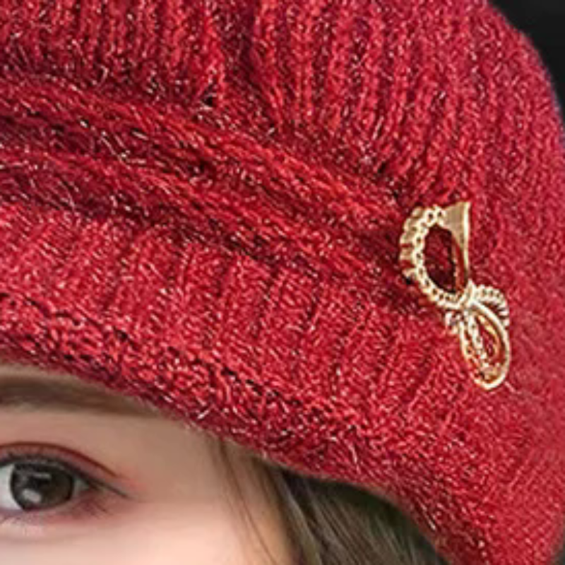 Winter Warm Hat Knitted Hat Ca – Wool Glove Lined Bewertung und Preis