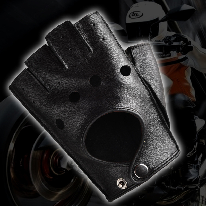Leather Gloves Men's Half Fing – Leather Driving Glove Bewertung und Preis
