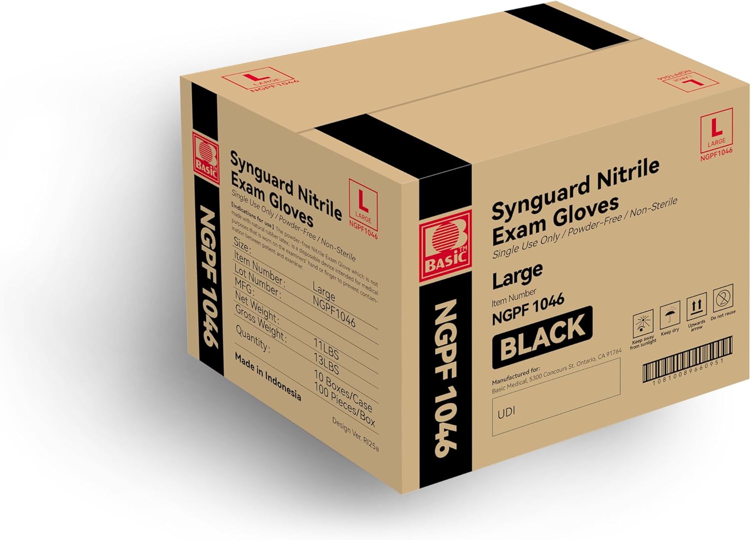 Large Black Nitrile Exam Glove – Exam Glove Nitrile Bewertung und Preis