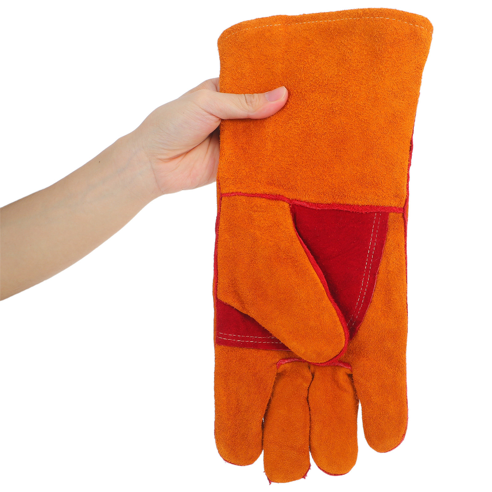 1Pair Welding Gloves Cowhide F – Heat Resistant Glove Bewertung und Preis