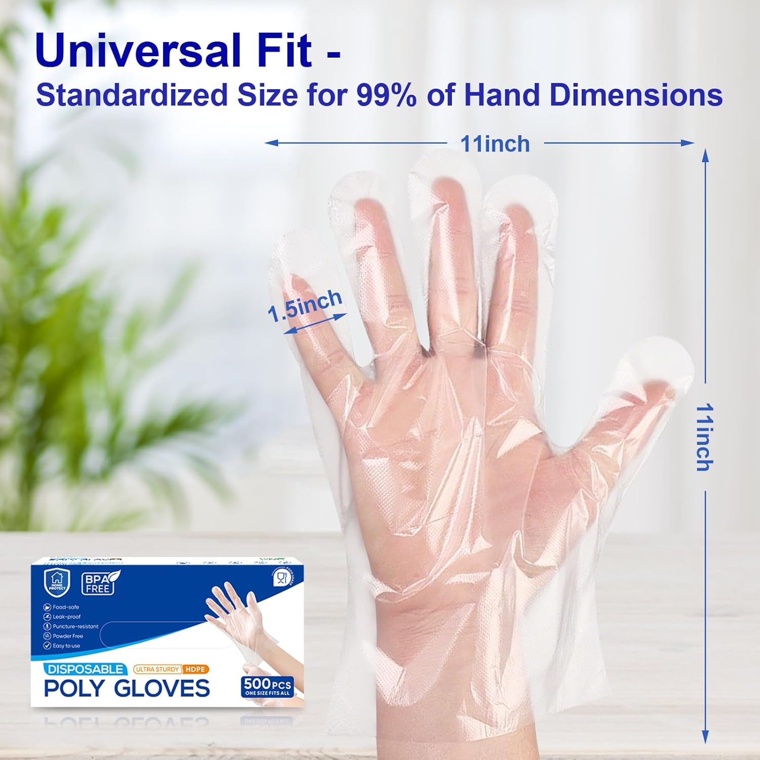 500 Pcs Disposable Food Prep G – Latex Disposable Glove Bewertung und Preis