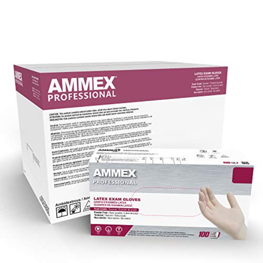 AMMEX White Latex Disposable E – Latex Disposable Glove Bewertung und Preis