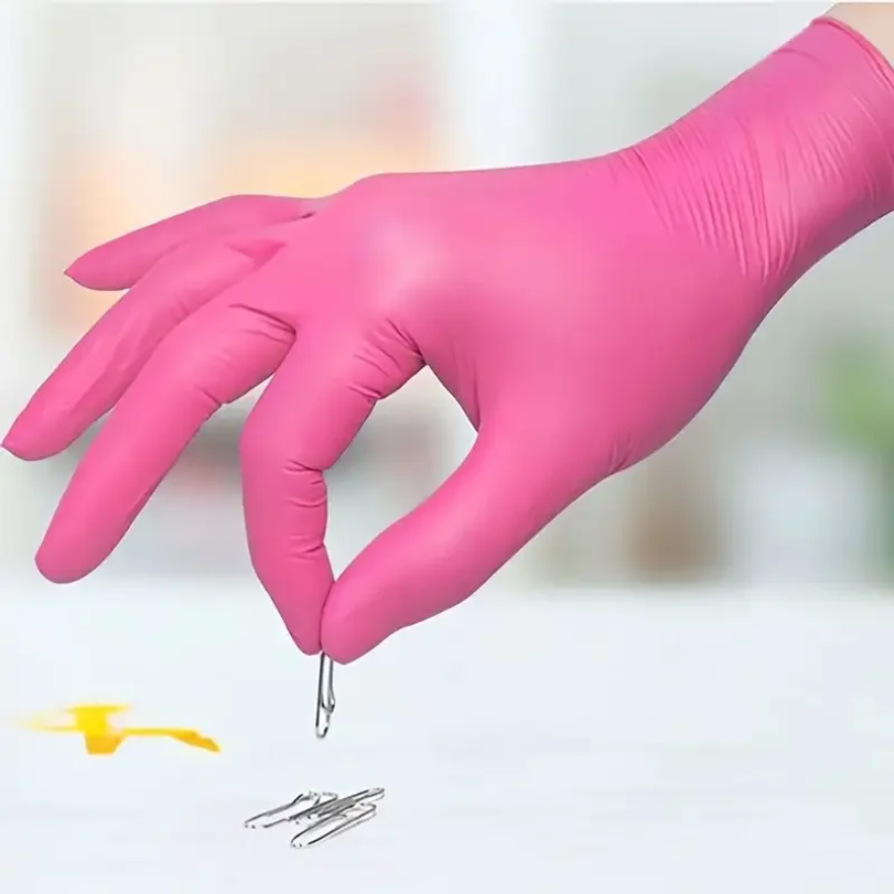 Fuchsia Nitrile Disposable Glo – Latex Disposable Glove Bewertung und Preis