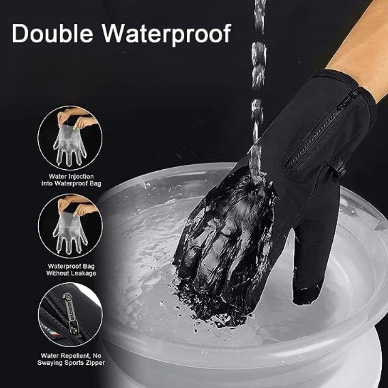 Winter Warm Gloves Men Women T – Leather Driving Glove Bewertung und Preis