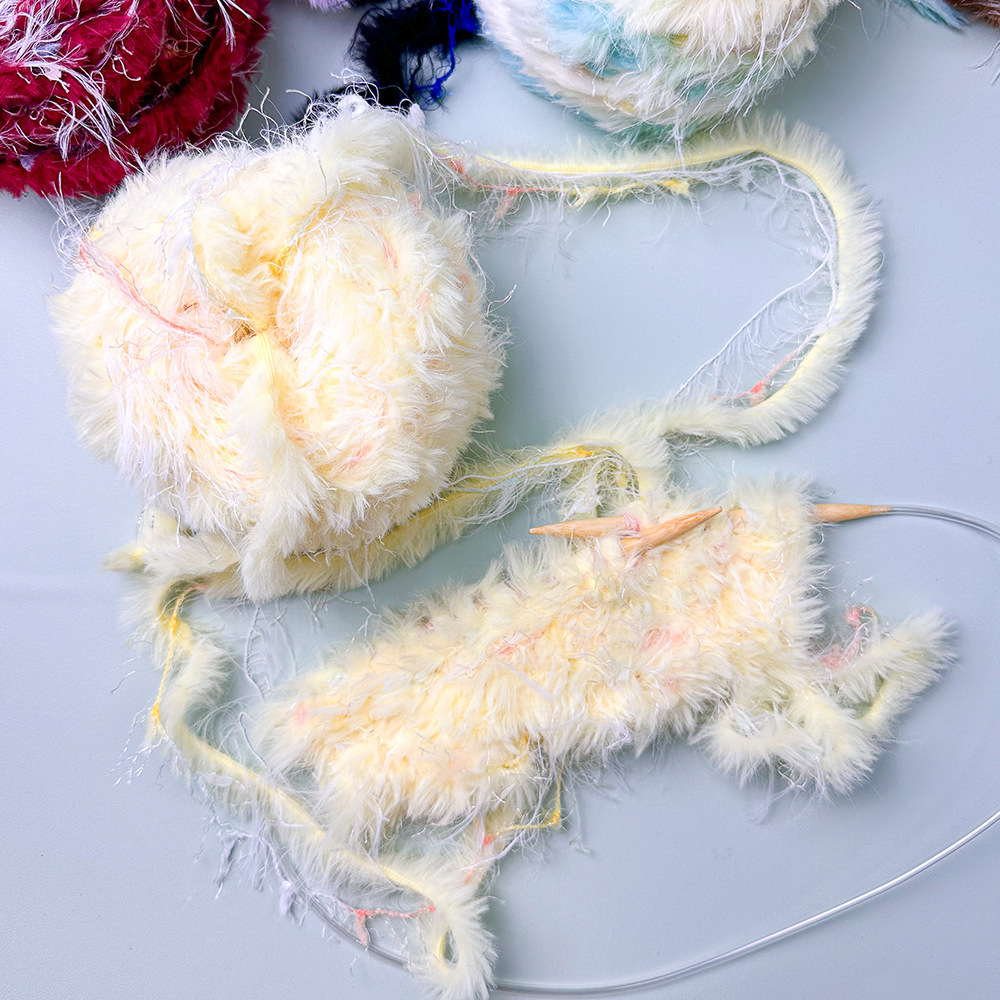100g Hand Mixed Line Fur Line  – Wool Glove Lined Bewertung und Preis