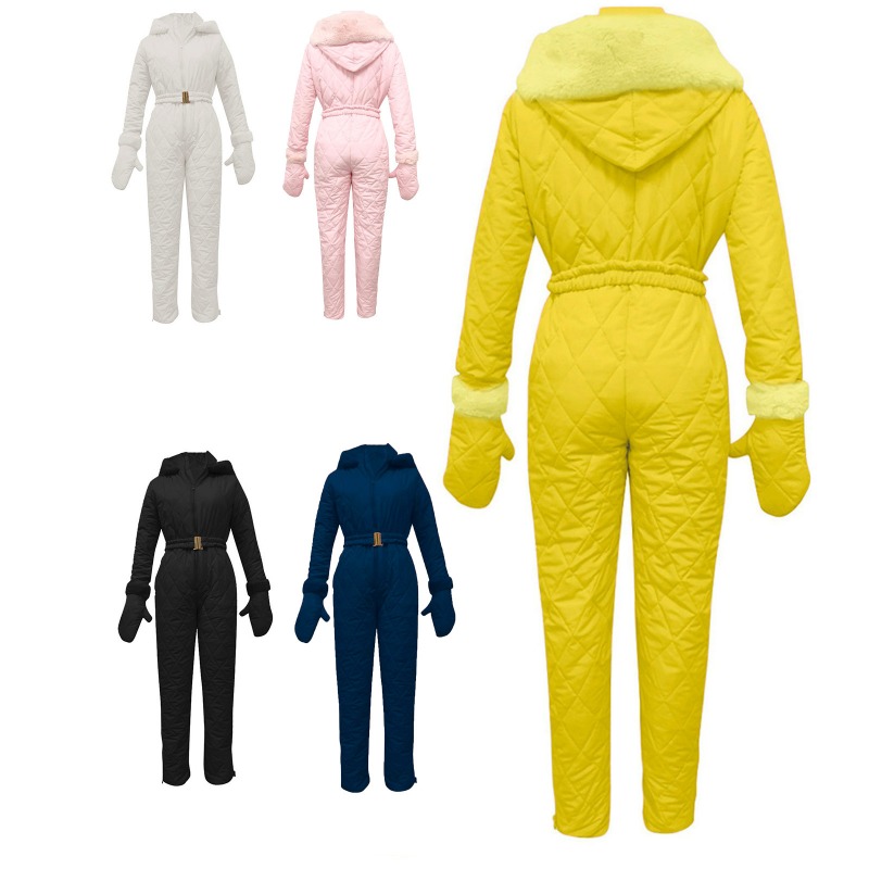 Couple's Solid Color Ski Suit, – Ski Glove Waterproof Bewertung und Preis