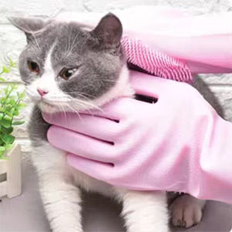 Pet Grooming Gloves for Dogs A – Rubber Glove Cleaning Bewertung und Preis