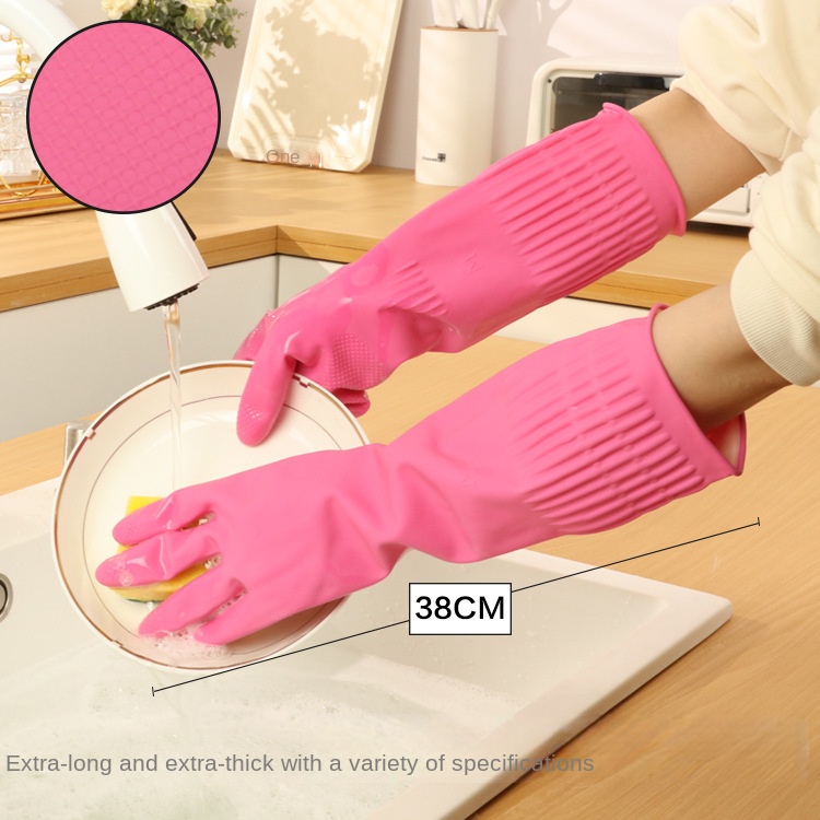 38cm Extra Thick Pink Rubber D – Dish Glove Rubber Bewertung und Preis