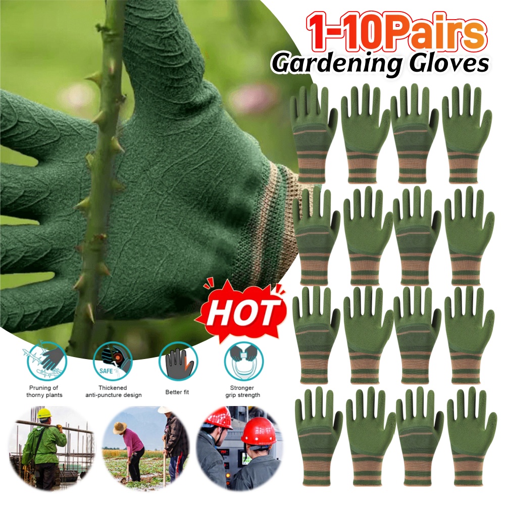1-10Pairs Gardening Gloves Wat – Gardening Glove Waterproof Bewertung und Preis