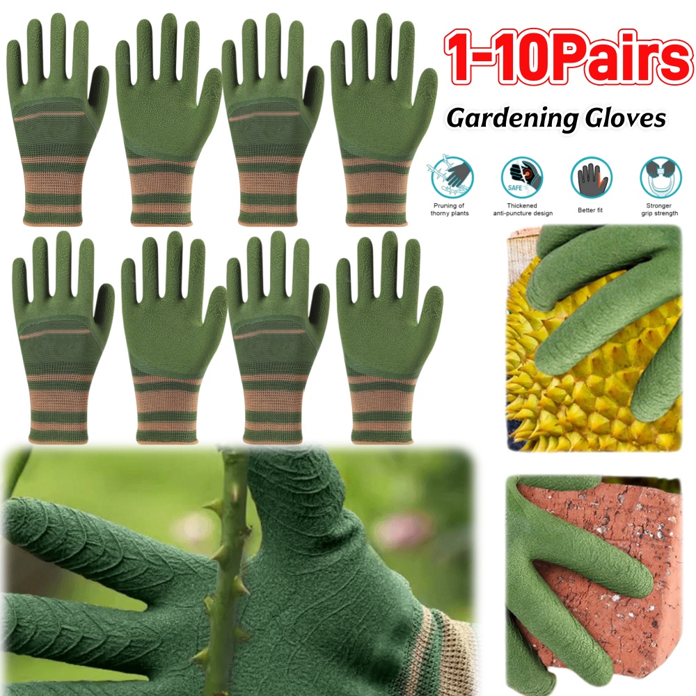 1-10Pairs Gardening Gloves Wat – Gardening Glove Waterproof Bewertung und Preis
