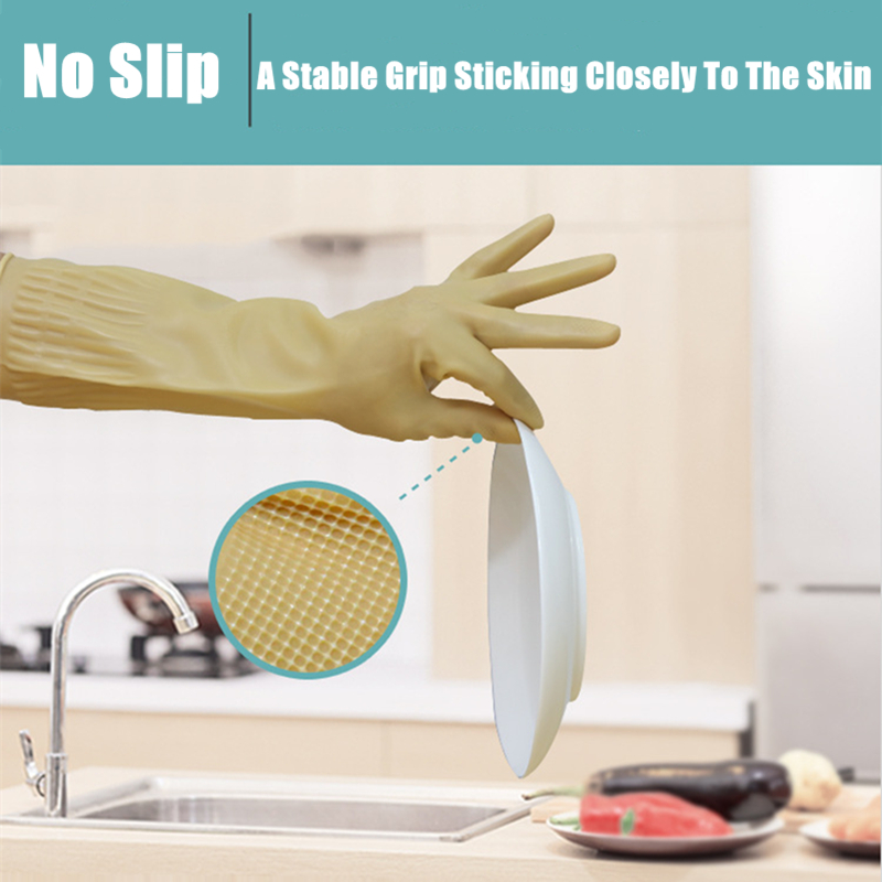 Long Reusable Rubber Dishwashi – Dish Glove Rubber Bewertung und Preis