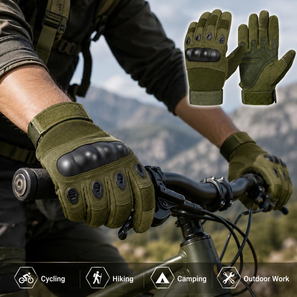 Full Finger Tactical Gloves wi – Motorcycle Glove Knuckle Bewertung und Preis