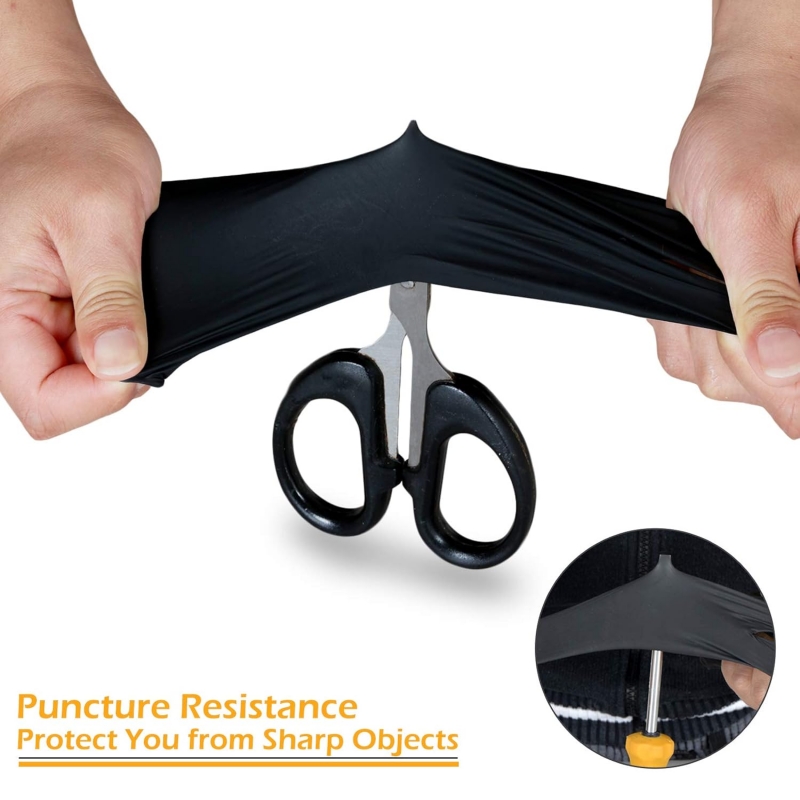 100PCS Black Nitrile Gloves Di – Latex Disposable Glove Bewertung und Preis