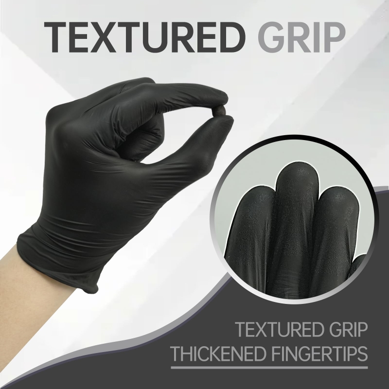 100PCS Black Nitrile Gloves Di – Latex Disposable Glove Bewertung und Preis