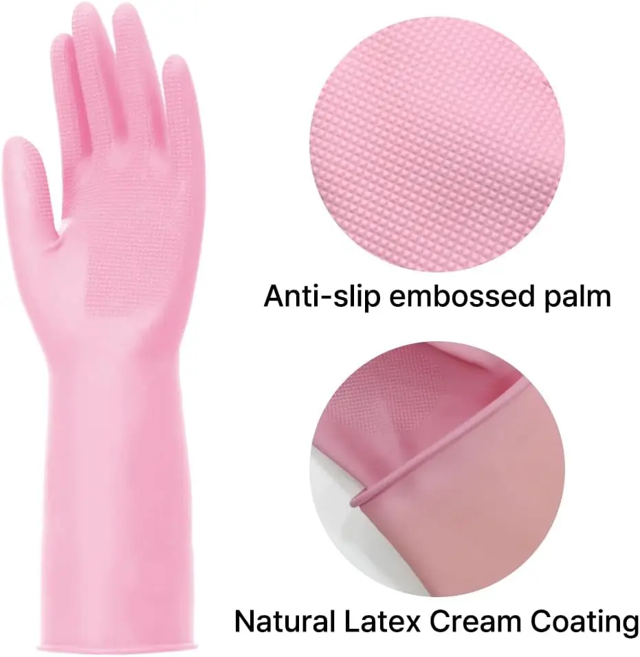 3 Pairs Cream-Coating Rubber G – Rubber Glove Cleaning Bewertung und Preis