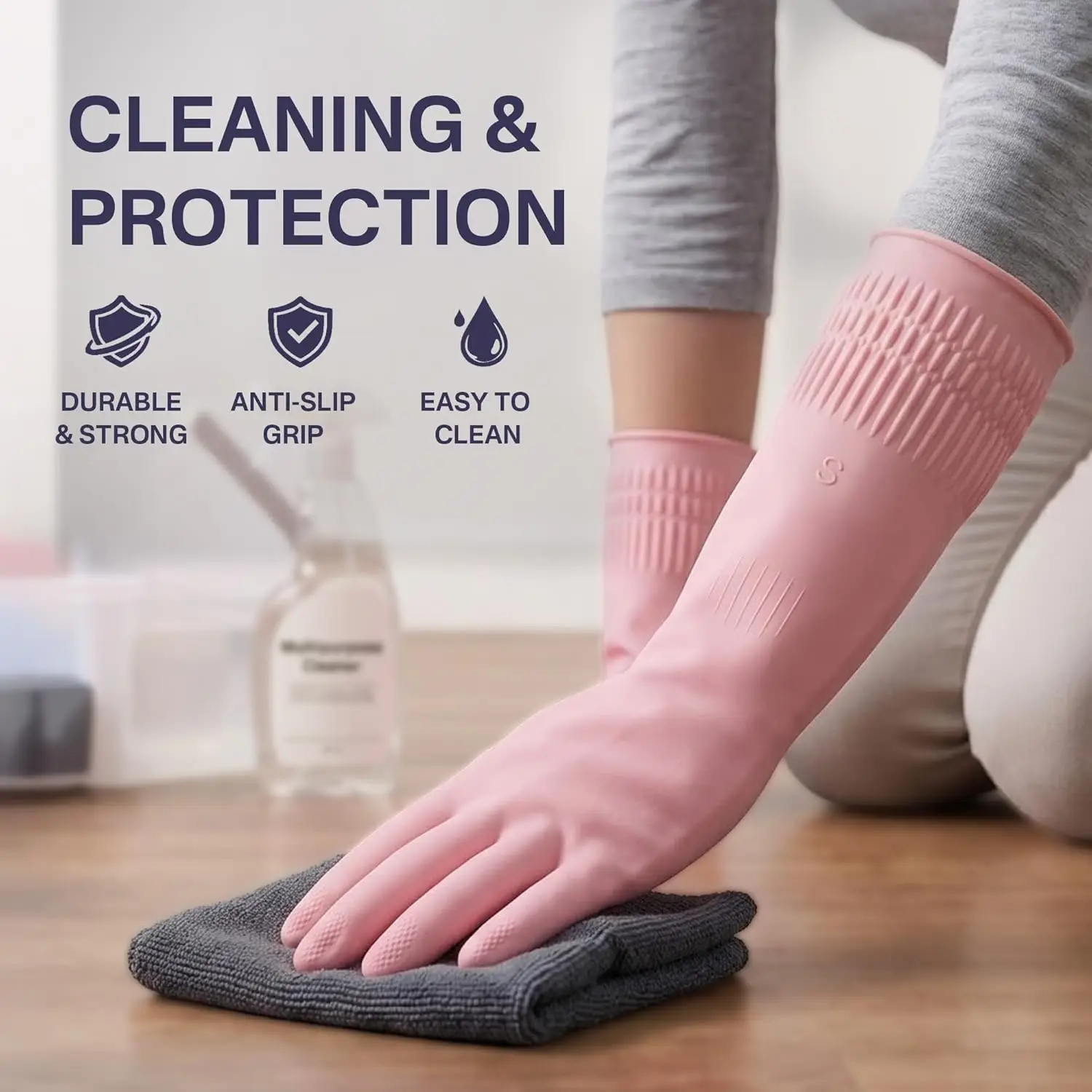 Reusable Rubber Dishwashing Gl – Rubber Glove Cleaning Bewertung und Preis