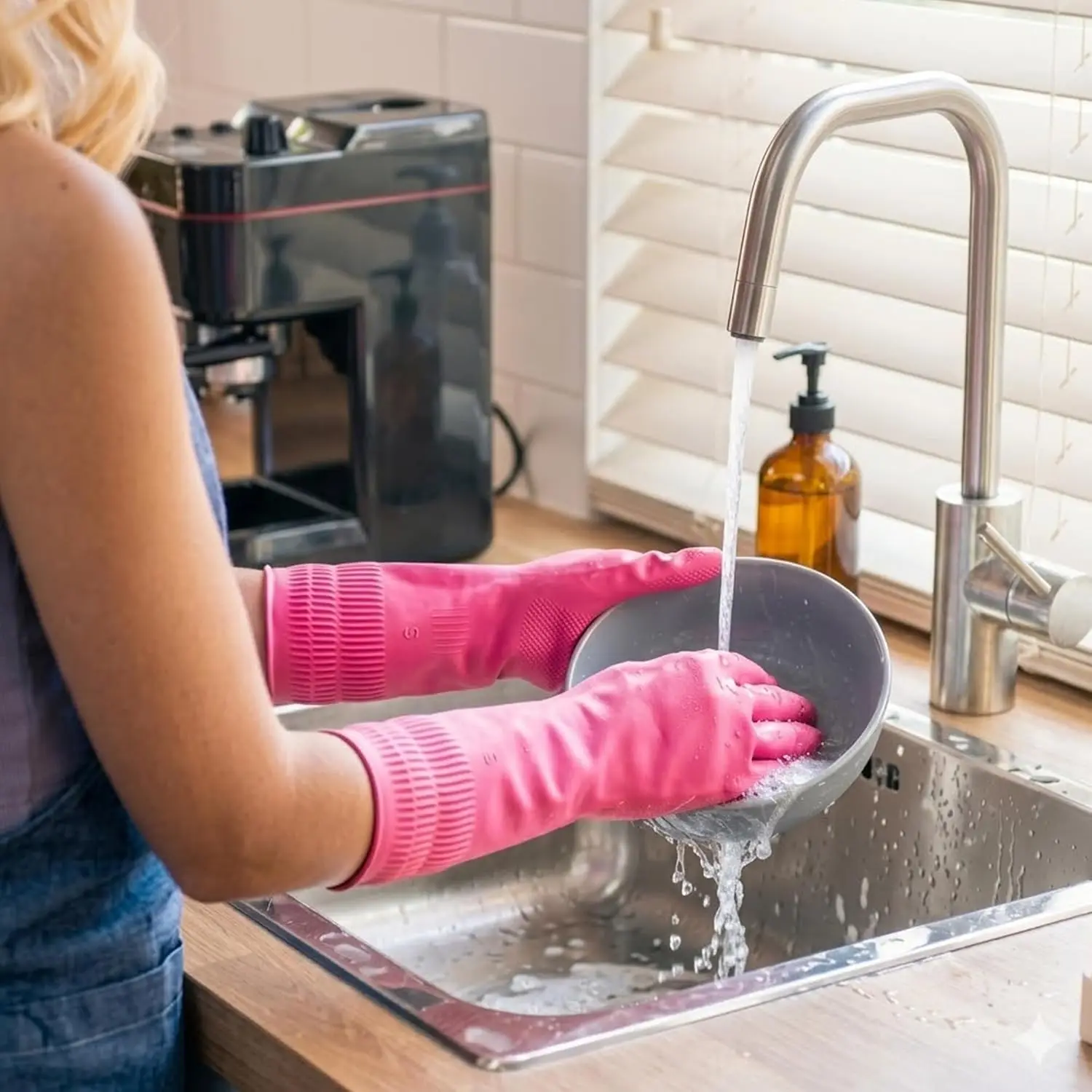 Reusable Rubber Dishwashing Gl – Rubber Glove Cleaning Bewertung und Preis