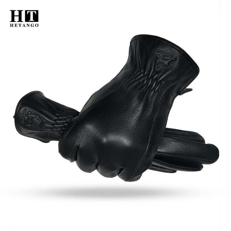  Winter Men's Black Buckskin  – Wool Glove Lined Bewertung und Preis