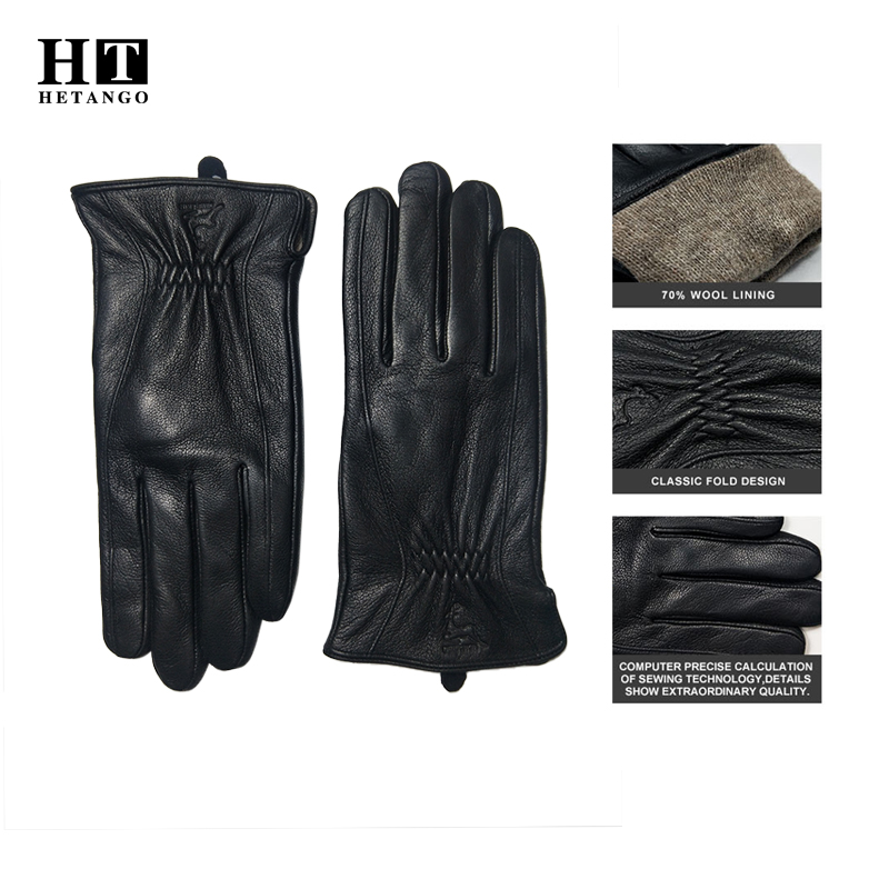  Winter Men's Black Buckskin  – Wool Glove Lined Bewertung und Preis