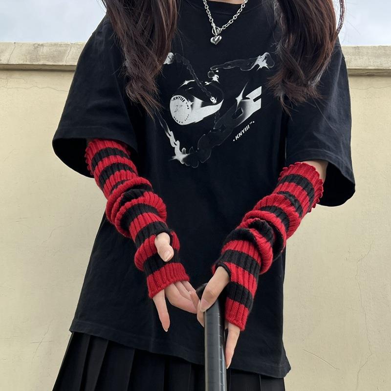 Winter Warm Long Sleeves Gothi – Fingerless Glove Knit Bewertung und Preis
