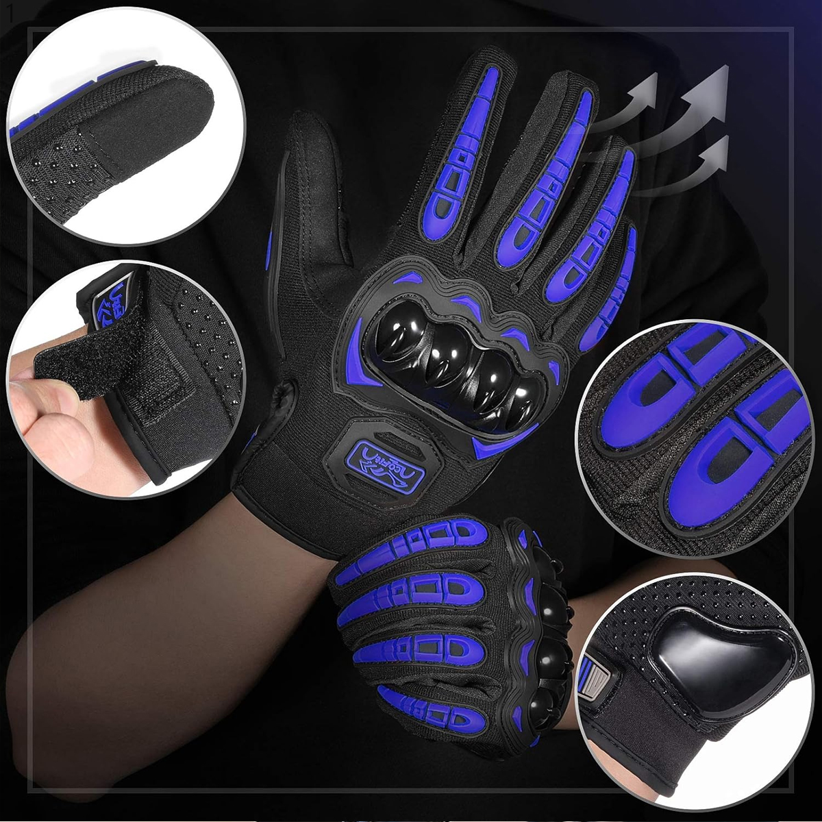 Men Motorcycle Gloves Touch Sc – Motorcycle Glove Knuckle Bewertung und Preis