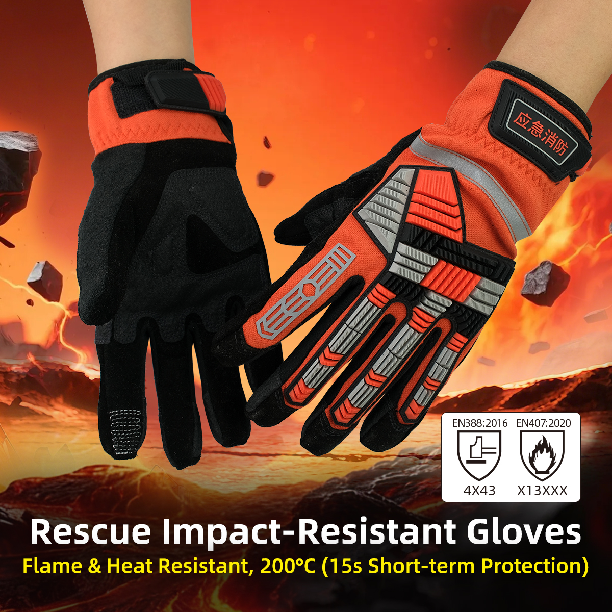 XYEHS 1 Pair TPR Impact Resist – Work Glove Impact Bewertung und Preis