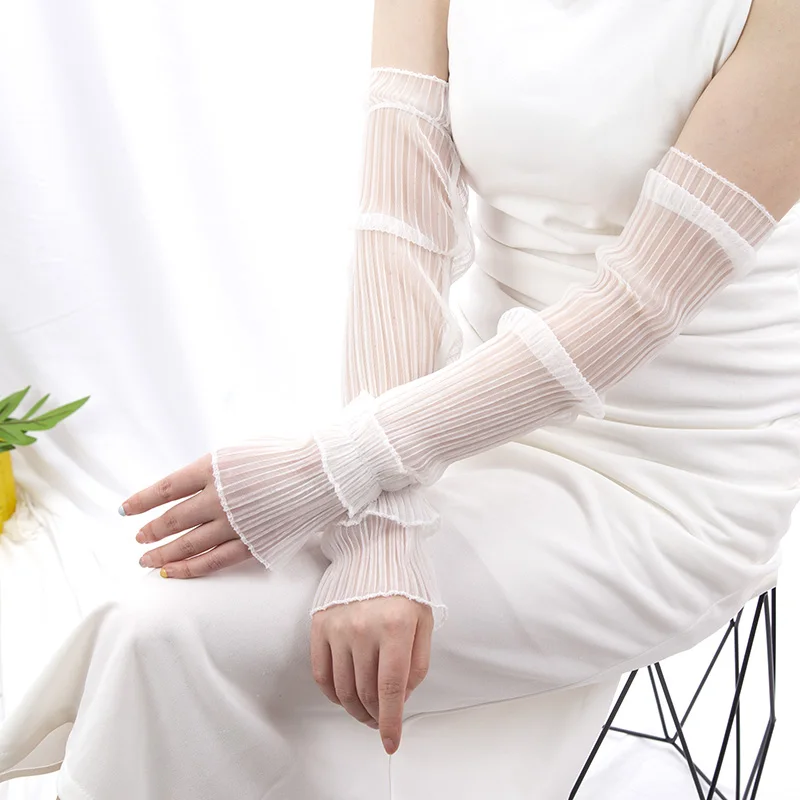 Summer Long Fingerless Gloves  – Fingerless Glove Knit Bewertung und Preis