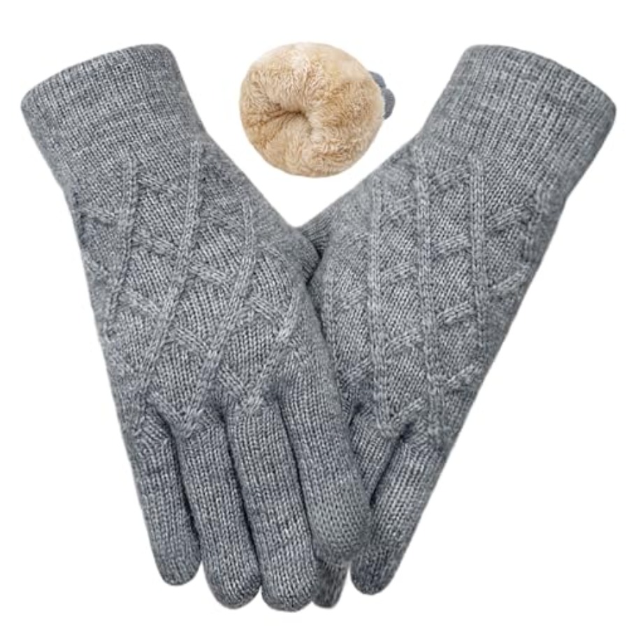 Winter Wool Gloves for Women M – Wool Glove Lined Bewertung und Preis