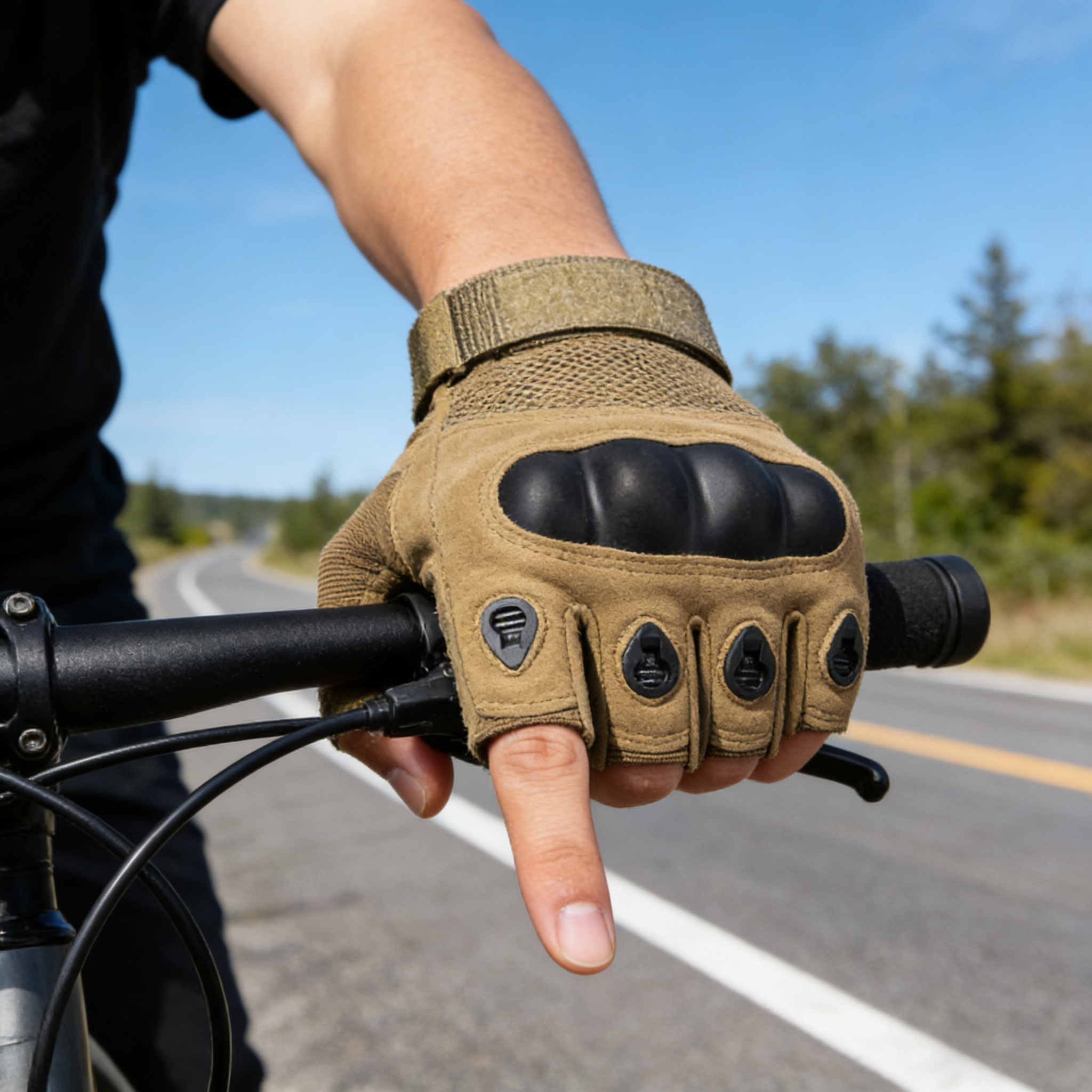 Tactical Hard Knuckle Half Fin – Motorcycle Glove Knuckle Bewertung und Preis